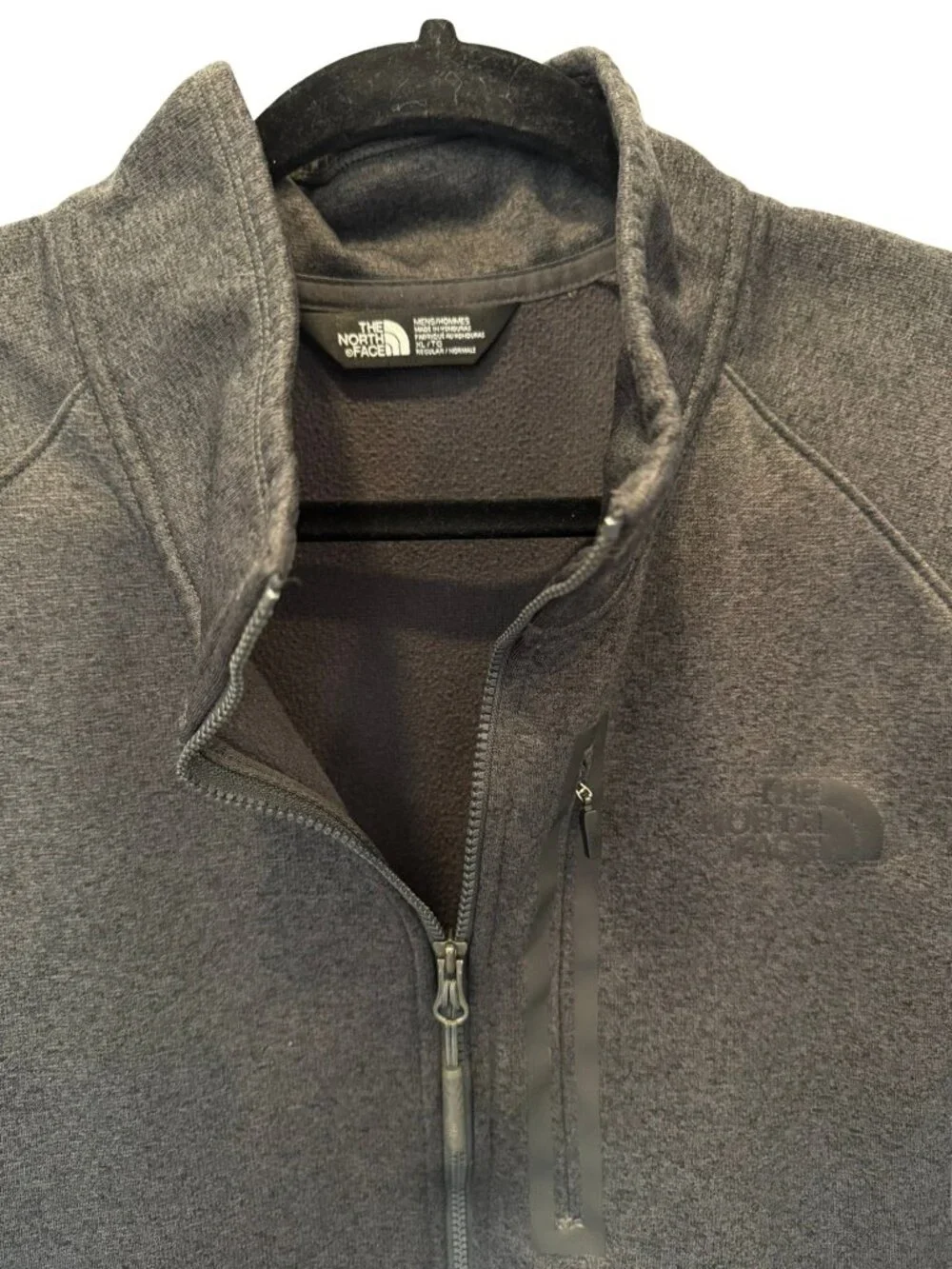 The North Face Canyonlands Men’s XL Gray Half Zip Fleece Pullover